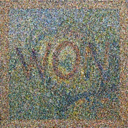 a painting by WON