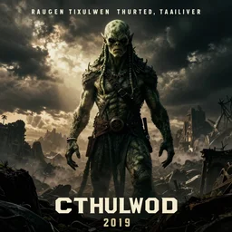 Cthulhu hollywood movie poster