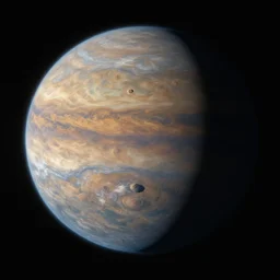 An epic digital art of a exoplanet, Artwork by James Gileard, trending on ArtStation