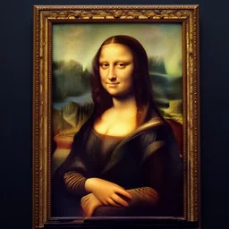 Uncropped Mona Lisa