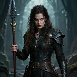 a stunning digital portrait of an antagonist from a fantasy novel, epic portrait