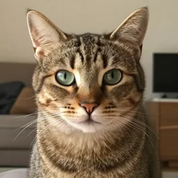 my cat looks like Bryan Cranston!!, reddit post, phone photo