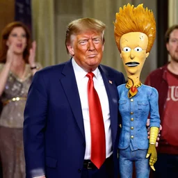 donald trump as beavis and butthead