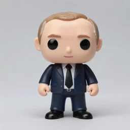 vladimir putin inventing hybrid warfare, stop motion vinyl action figure, plastic, toy, butcher billy style