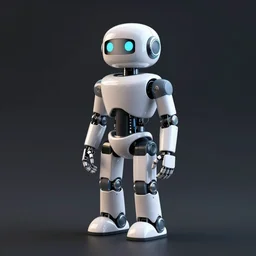 a robot that is standing in the dark, a computer rendering by senior environment artist, featured on polycount, afrofuturism, hard surface modeling, xbox 360 graphics, prerendered graphics