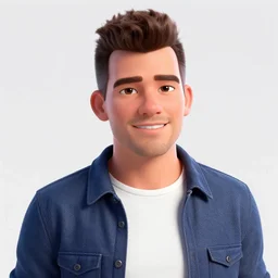 hyperrealistic rick astley by pixar, c 4 d, octane render, rtx on