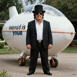 scarface, the world is yours blimp, scene