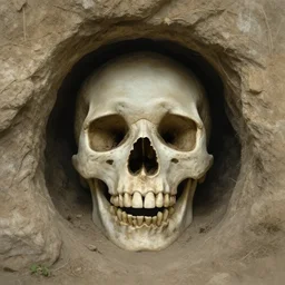 cave with an entrance looks like a skull by peter mohrbacher and tsutomu nihei, trending on artstation,