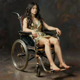 a self - walking sedan chair with human legs