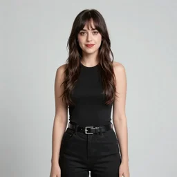 dakota johnson portrait, arcane netflix, arcane vi, arcane jinx, concept portrait, riot, acrace catoon, detailed expression, high quality, cinematic lighting, fantasy, reflective, spotlight, digital artwork