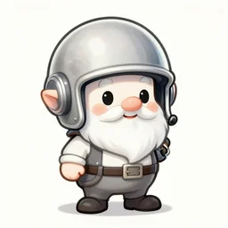 sketch of a cute funny chibi dnd gnome inventor tinkerer wearing a daft punk helmet and walking, etching by louis le breton, 1 8 6 9, 1 2 0 0 dpi scan