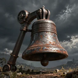 giant bell weapon, fromsoftware, medieval, rust