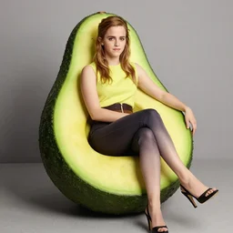 emma watson as an avocado emma chair