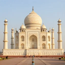 taj mahal build with wooden lollipop sticks