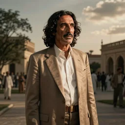A still of Muammar Gaddafi in Seinfield