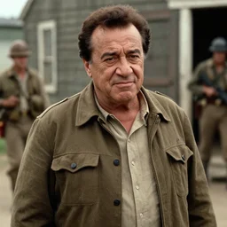 A still of Danny Devito in Saving Private Ryan, 8k