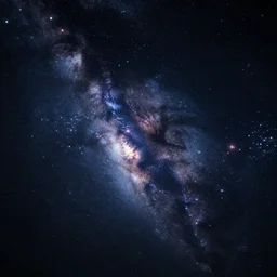 stars, night, sci - fi, surreal, digital art style, unreal engine, 8 k