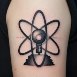 atomic bomb tattoo