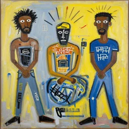 paintings by jean - michel basquiat