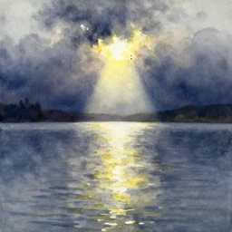 watercolor lanscape by anders zorn, very very very very beautiful art, dramatic light, water reflections, aquarelle paint splashes and drips, drops
