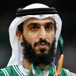 facial portrait of osama bin laden shooting free throws, boston celtics