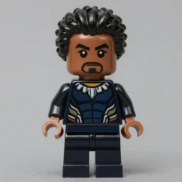 marcus garvey cosplay black panther, lego vinyl action figure, plastic, toy, butcher billy style