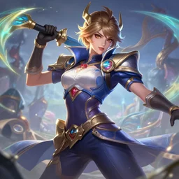 a hero from mobile legends bang bang