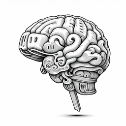symmetry! human intelligence online, intricate, elegant, highly detailed, concept art, smooth, sharp focus, lineart, illustration, shadows, penned with thin black on white, 8 k