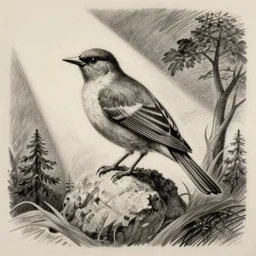 bird, dynasty robert sonia delaunay escher, pencil drawing