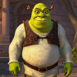 Shrek in American psycho movie