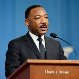 martin luther king's I have a dream speech at furrycon