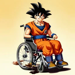 quadraplegic goku