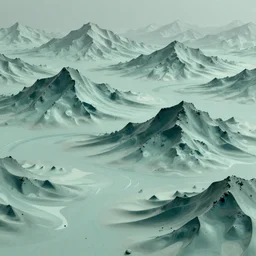 an alien landscapes of liquid fauvism pattern, glue and pva mountains, 8 k resolution, ultradetailed, texture by beeple and shishkin, unreal engine