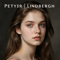 portrait beautiful young woman, art by peter lindbergh,