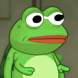 a detailed photograph of pepe the frog