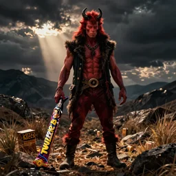 twizzlers!! hellboy, movie still