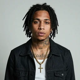 “xxxtentacion watching his funeral, realistic, 8k, portrait, hyper realism”