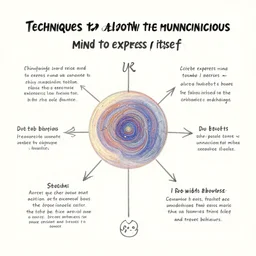 techniques to allow the unconscious mind to express itself