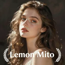 Beautiful woman, ilustration by Lemon Mito