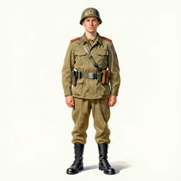 a oil / watercolor painting full body character portrait of a accounting rifleman in the style of moebius in the style of leonard boyarsky trending on artstation deviantart pinterest detailed realistic hd 8 k high resolution