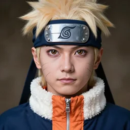 perfectly centered close up portrait, ninja from naruto, professional portrait photography, candid photography, highly detailed