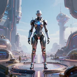 a centered render of materverse and utopia, trending on artstation, cyber punk, unreal engine, high detailed, 8 k