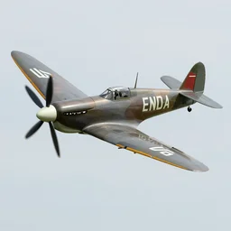 spitfire mk vb, high detail, art