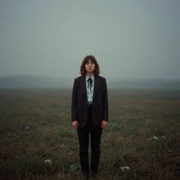 annie leibovitz portrait photography, cosmic horror, wes anderson cinematography, liminal space, atmospheric haze, film. film still, 1 6 mm cinematography. gregory crewdson