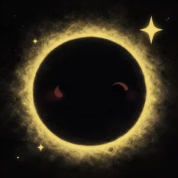 smiling black hole
