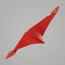 flying red triangles