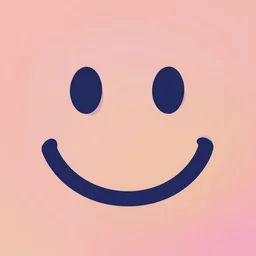 abstract image representing the word smile