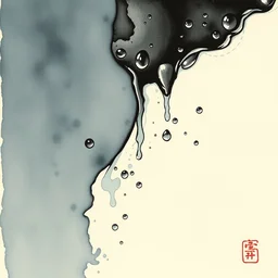 album cover of parted water drops of ink by akihiko yoshida