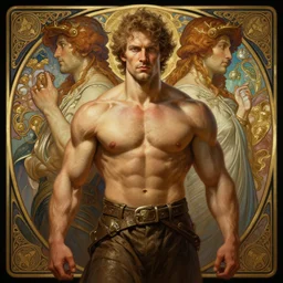 symmetry! portrait of alex jones from infowars, d & d, muscular! fantasy, intricate, elegant, highly detailed, digital painting, artstation, concept art, smooth, sharp focus, illustration, art by artgerm and greg rutkowski and alphonse mucha