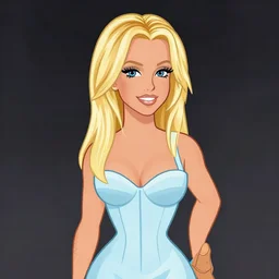 britney spears cartoon
